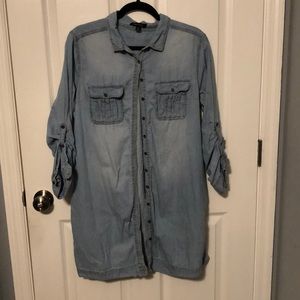 Long sleeveJean dress